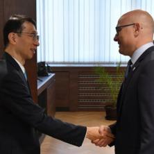 POTVRĐENI DOBRI ODNOSI Ministar Vučević se sastao sa novoimenovanim ambasadorom Japana (FOTO)