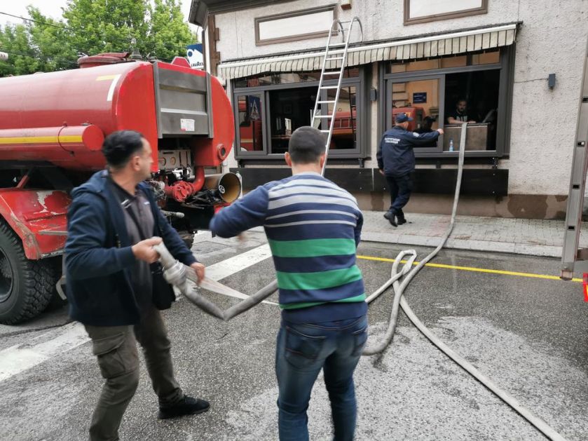 POŽAR U ČAČKU: Restoran u plamenu! Zapalio se od roštilja (FOTO)