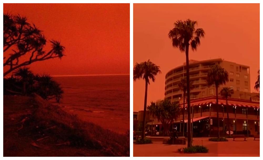 POZDRAV SA MARSA: Crveno nebo i narandžasta magla zabrinula Australijance! Požari odneli već 2 života!