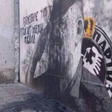 POZNATO KO JE PREKREČIO MURAL RATKA MLADIĆA: Zid u Njegoševoj ulici ponovo bez grafita