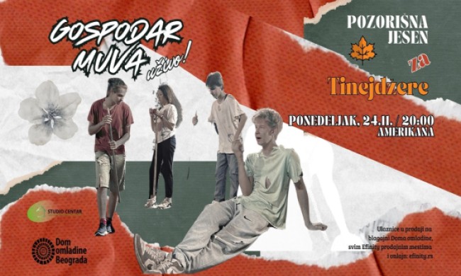 POZORIŠNA JESEN ZA TINEJDžERE: Predstava Gospodar muva – uživo