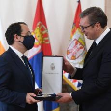 PREDSEDNIK SRBIJE URUČIO ORDEN HRISTODULIDISU: Vučić se sastao sa ministrom spoljnih poslova Kipra (FOTO)