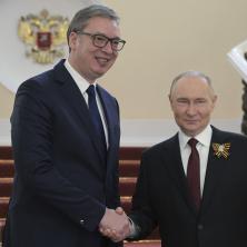 PREDSEDNIK VUČIĆ STIGAO U KREMLJ: Počeo sastanak sa Putinom!