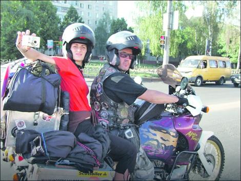 PREKO POLA SVETA NA DVA TOČKA Srđan Vilić i Slađana Subotin na motociklu prešli 200.000 kilometara