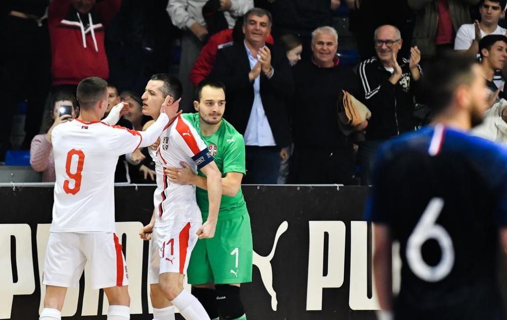 PREOKRET ORLOVA: Srpski futsaleri pobedili Francusku, sledeća je Španija