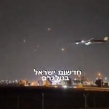 PRIZOR KOJI LEDI KRV U ŽILAMA: Putnički avion sleće u Tel Aviv dok Gvozdena kupola obara Hamasove rakete (VIDEO)