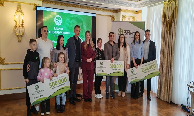 PROGLAŠENI NAJBOLjI MLADI POLjOPRIVREDNICI U 2025. GODINI: Milion dinara pripalo mladima iz Vojvodine i centralne i južne Srbije