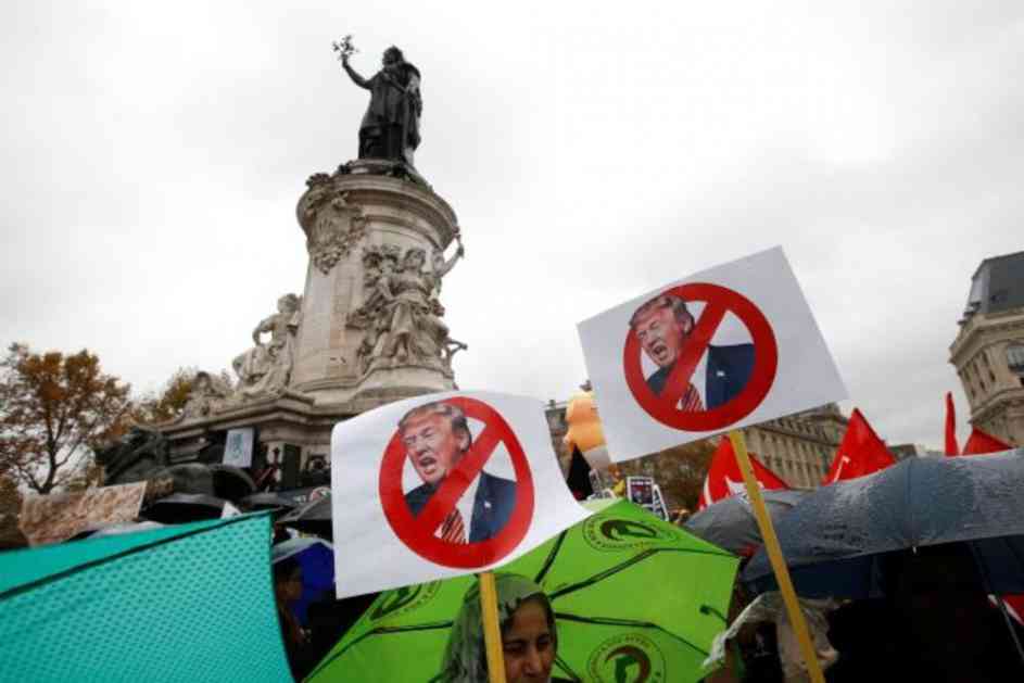 PROTESTI PROTIV TRAMPA U PARIZU: Antifašisti hoće mobilizaciju protiv američkog predsednika