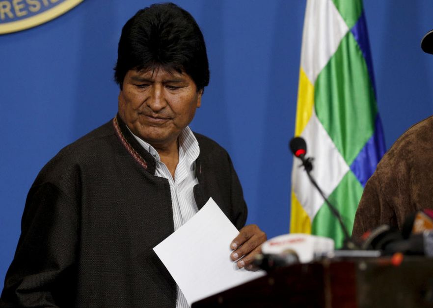 PROTIVUDAR MORALESA Predsednik Bolivije žestoko optužio opoziciju: Optužujete mene za haos koji ste sami napravili!