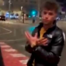 PROVOKACIJA ALBANACA USRED BEOGRADA! Šetali gradom i pokazivali dvoglavog orla - podsmevali se sve vreme (FOTO/VIDEO)