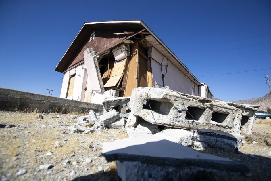 PRVA ŽRTVA ZEMLJOTRESA U KALIFORNIJI: Od posledica zemljotresa u južnoj Kaliforniji poginuo muškarac u susednoj Nevadi!