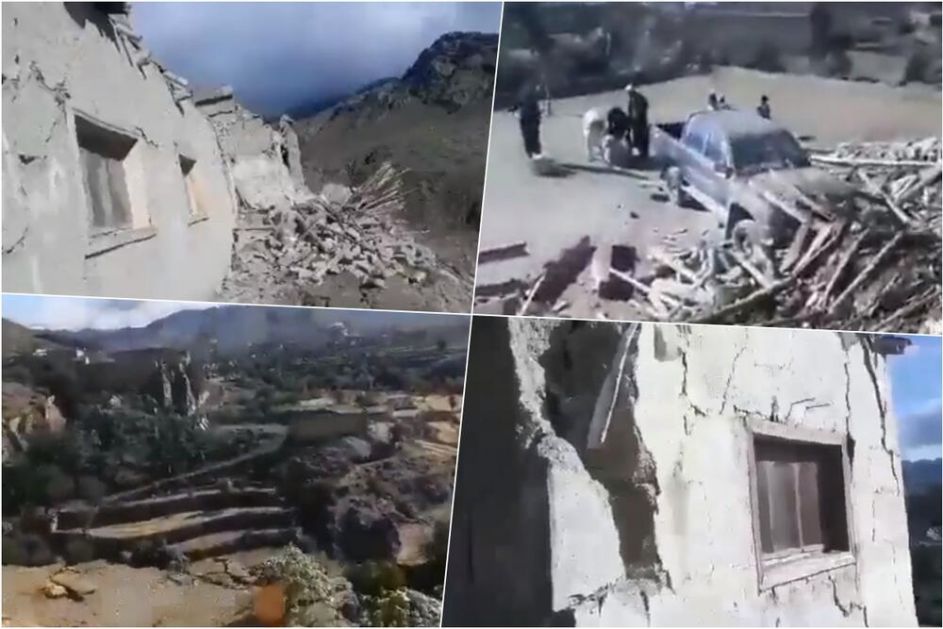 PRVE SLIKE UŽASA IZ AVGANISTANA: Evo šta je ostalo posle udara od 6,1 stepena! Zemljotres se osetio u Indiji i Pakistanu! VIDEO