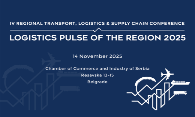 „PULS LOGISTIKE U REGIONU 2025“: Regionalna konferencija o transportu, logistici i lancima snabdevanja