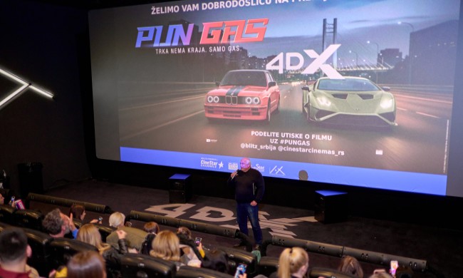 „PUN GAS“: Održana premijera filmskog spektakla