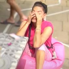 PUSTI ME! Ana besna, lije suze - ne može da se smiri nakon Zvezdanove diskvalifikacije! (VIDEO)