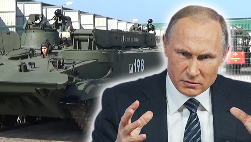 PUTINOVE IGRE POČINJU: Ruski vojnici marširaju, tenkovi tutnje, svi se pitaju šta sledi! (VIDEO)