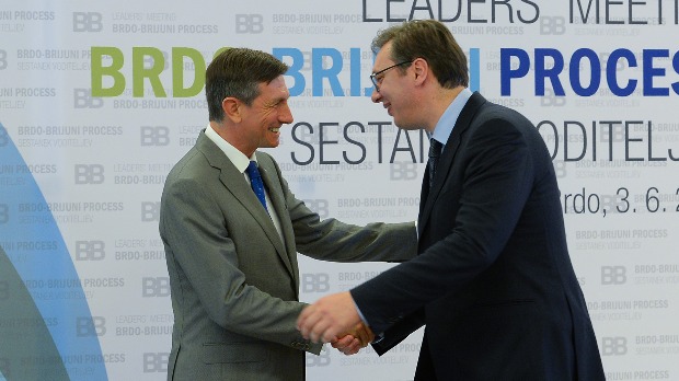 Pahor obavestio Vučića o odlaganju sastanka Proces Brdo-Brioni
