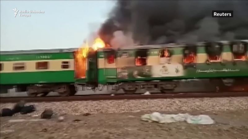 Pakistan: Eksplozija plinske boce u vozu
