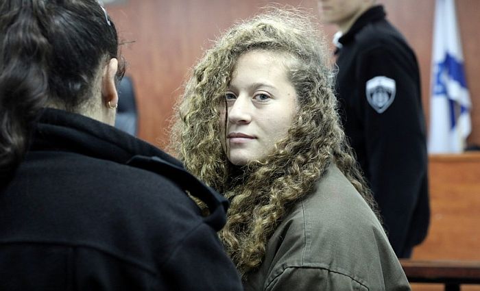 Palestinskoj tinejdžerki osam meseci zatvora zbog šamaranja izraelskog vojnika