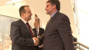 Palmer sa Dačićem: SAD žele kompromisno rešenje u dijalogu Beograda i Prištine