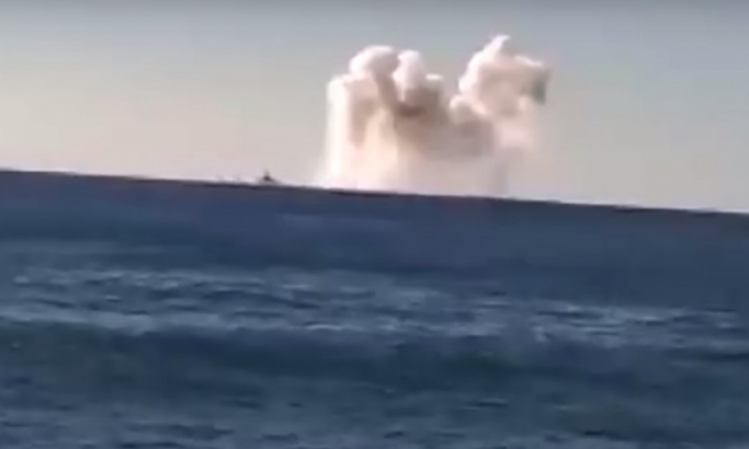 Panika u CG: Čiji to ratni brodovi ispaljuju granate na Jadranu? (VIDEO)