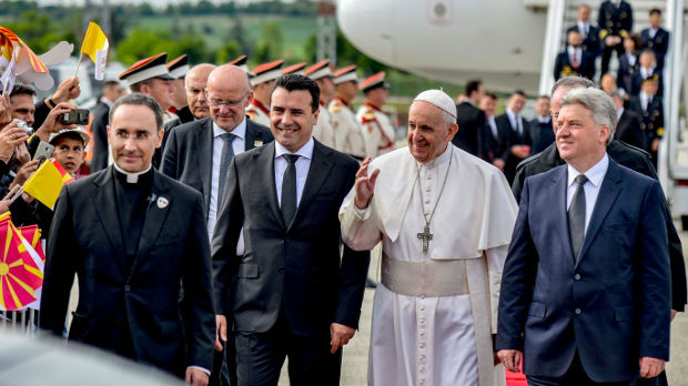 Papa Franja u Skoplju: Severna Makedonija most između Istoka i Zapada