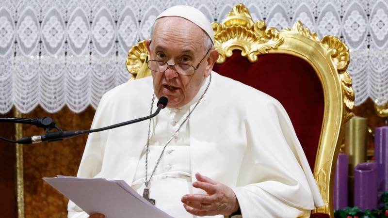Papa Franja zabrinut zbog situacije u Ukrajini
