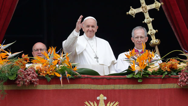 Papa Franjo predvodio misu na Trgu Svetog Petra