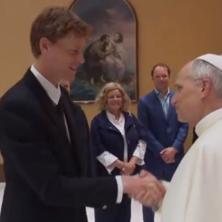 Papa Lav XIV ugostio Janika Sinera: Italijan mu je poklonio teniski reket i pozvao ga na meč (VIDEO)