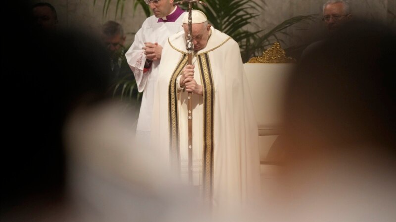 Papa predvodio službu na Veliki četvrtak u Vatikanu