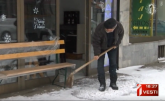 Paprene kazne ako ne očistite sneg i ledenice VIDEO