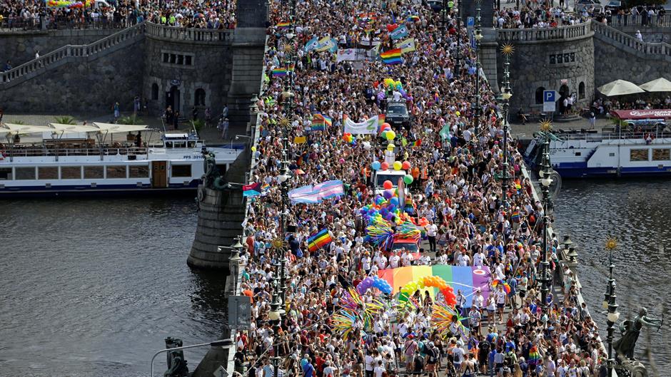Parada ponosa u Pragu, rekordnih 40.000 ljudi