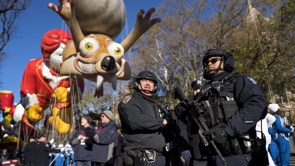 Parada za Dan zahvalnosti u Njujorku, policija na sve strane
