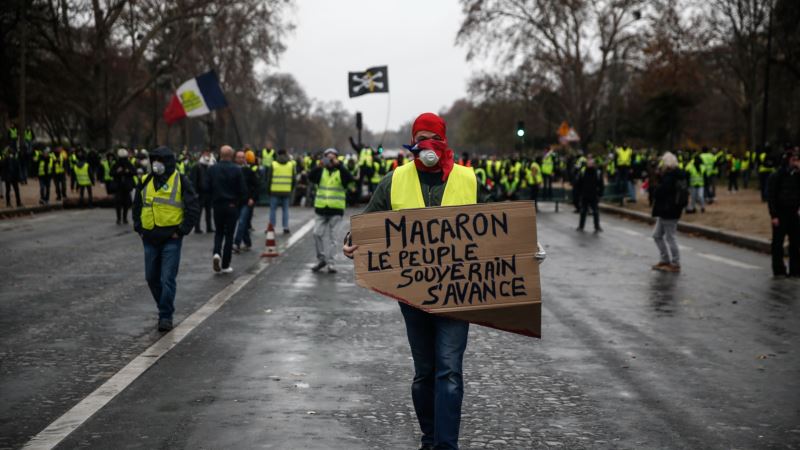 Pariz blokiran pred protest