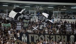 Partizan dve utakmice u Evropi pred praznim tribinama zbog rasizma
