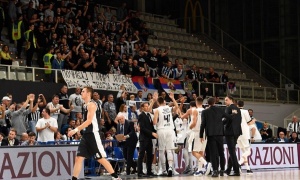 Partizan poražen od Trenta: Crno-beli bez pobede na startu Evrokupa