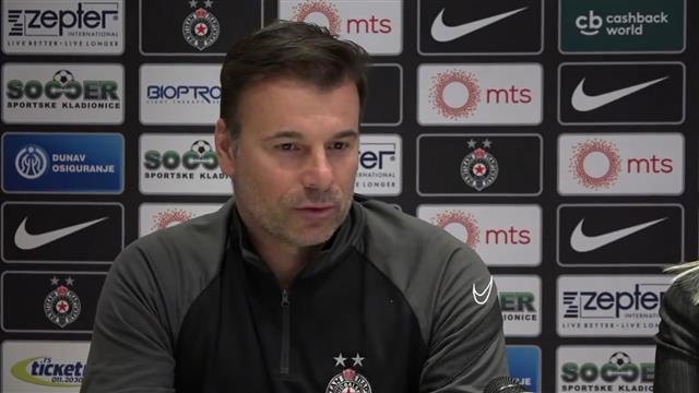 Partizan protiv Sparte; Stanojević: Cilj pozitivan rezultat
