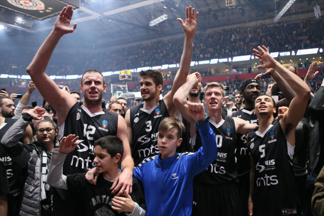 Partizanov trijumfalni povratak u Hram košarke
