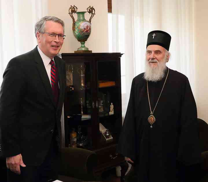 Patrijarh Irinej zahvalio Čepurinu na ljubavi prema srpskom narodu