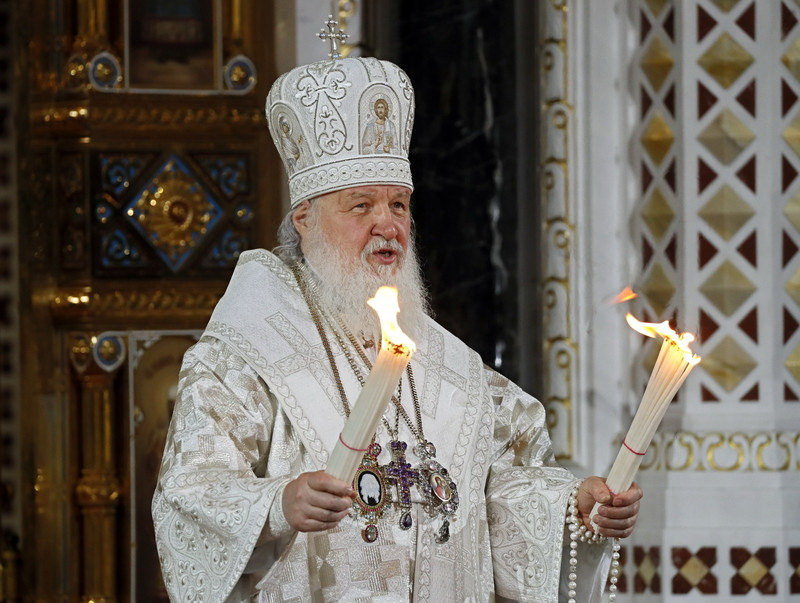 Patrijarh Kiril je poželeo Rusima i Ukrajincima da Bog blagoslovi njihove zemlje