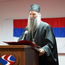 Patrijarh Porfirije održao predavanje u Studentskom domu „Karaburma“ 