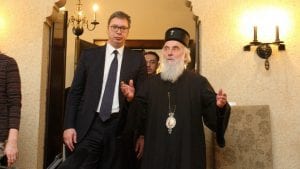 Patrijarh pozvao Vučića, većina vladika protiv