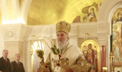 Patrijarh služio Uskršnju liturgiju (FOTO)