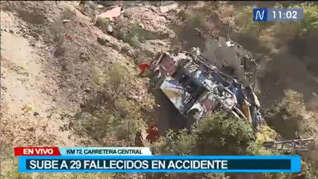 Peru: Najmanje 10 stradalih u padu minibusa u provaliju