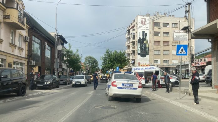 Pešak teško povređen u Prokuplju, prebačen u UKC Niš