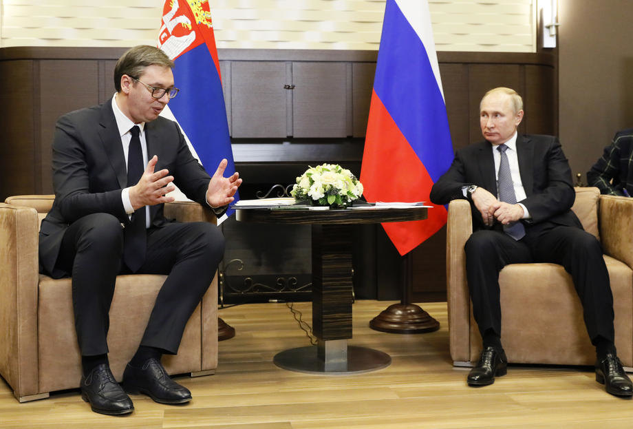 Peskov: Datum i mesto sastanka Putina i Vučića već određeni
