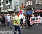 Peti protest Srbija protiv nasilja u Nišu, četvrti u Vranju