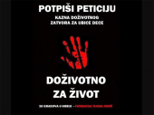 Peticija i u Vranju: DOŽIVOTNA za UBICE DECE