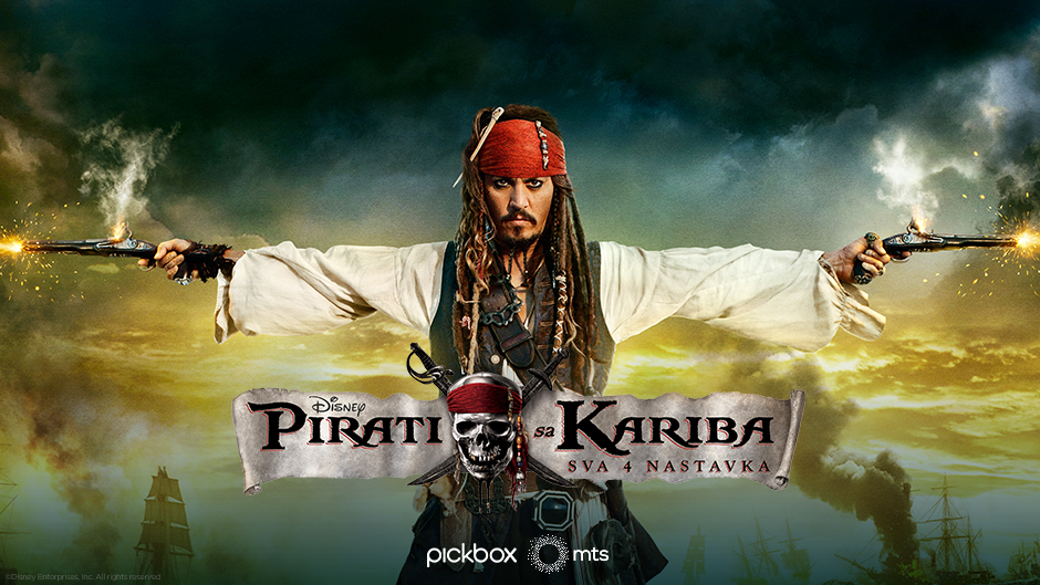 Pirati sa Kariba - sva 4 nastavka na mts TV