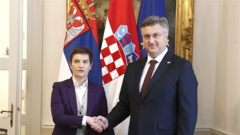 Brnabić u Zagrebu: Učinjen dobar i kvalitetan iskorak u odnosima dvije zemlje